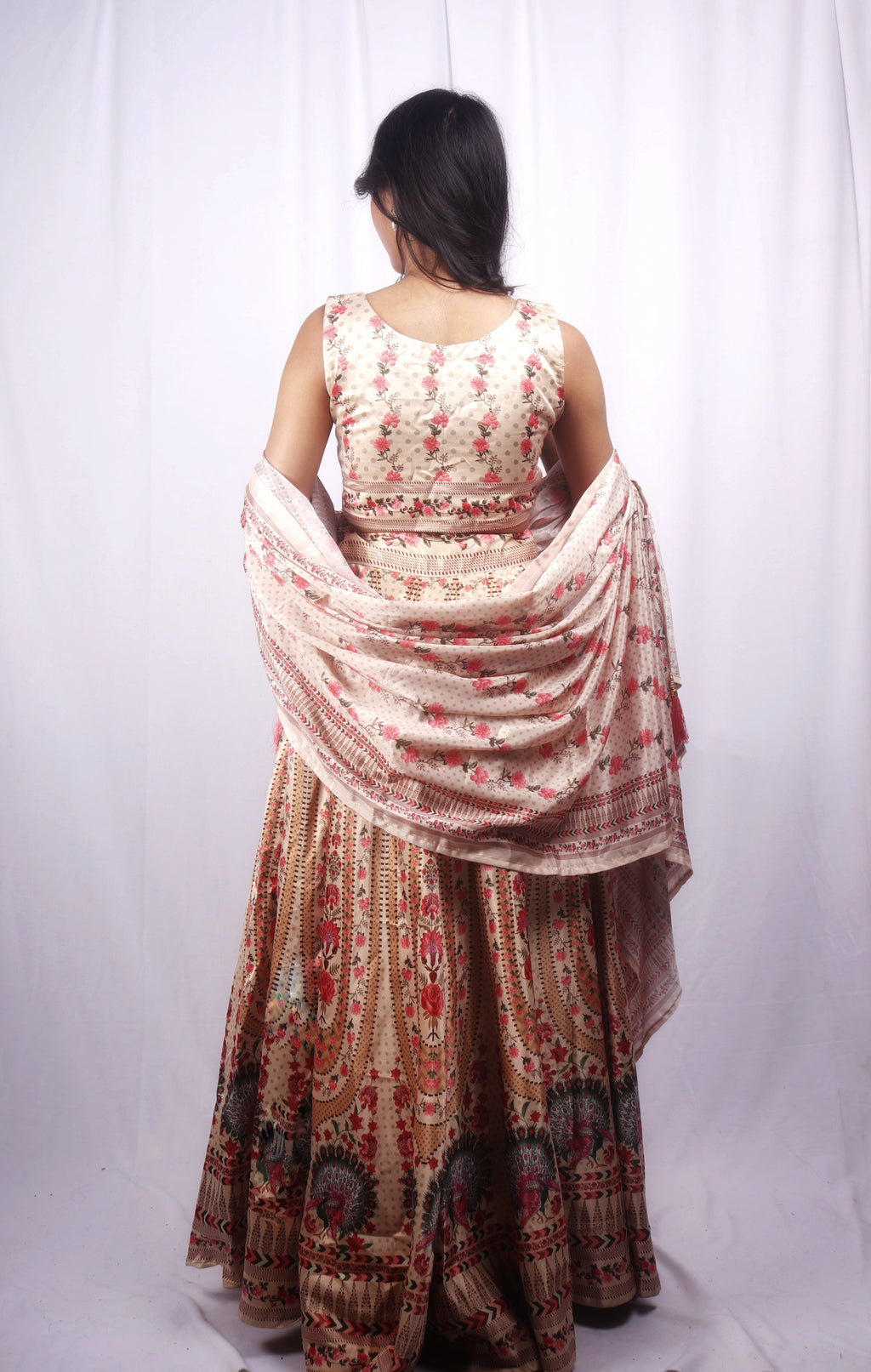 Varnika: Floral Printed Lehenga