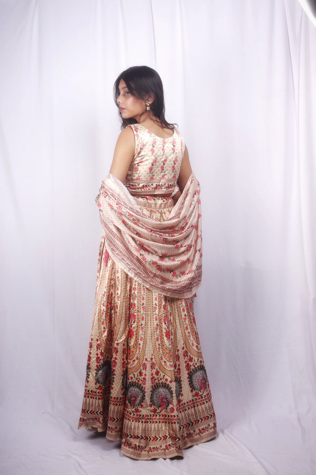 Varnika: Floral Printed Lehenga