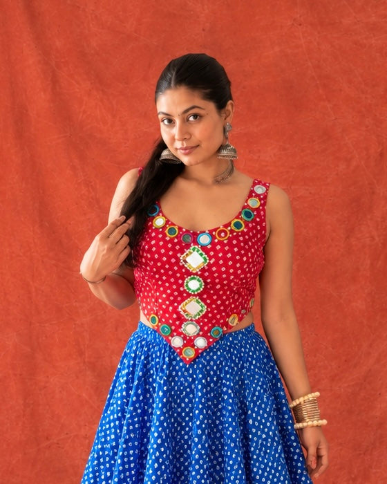 Garba Glow Blouse