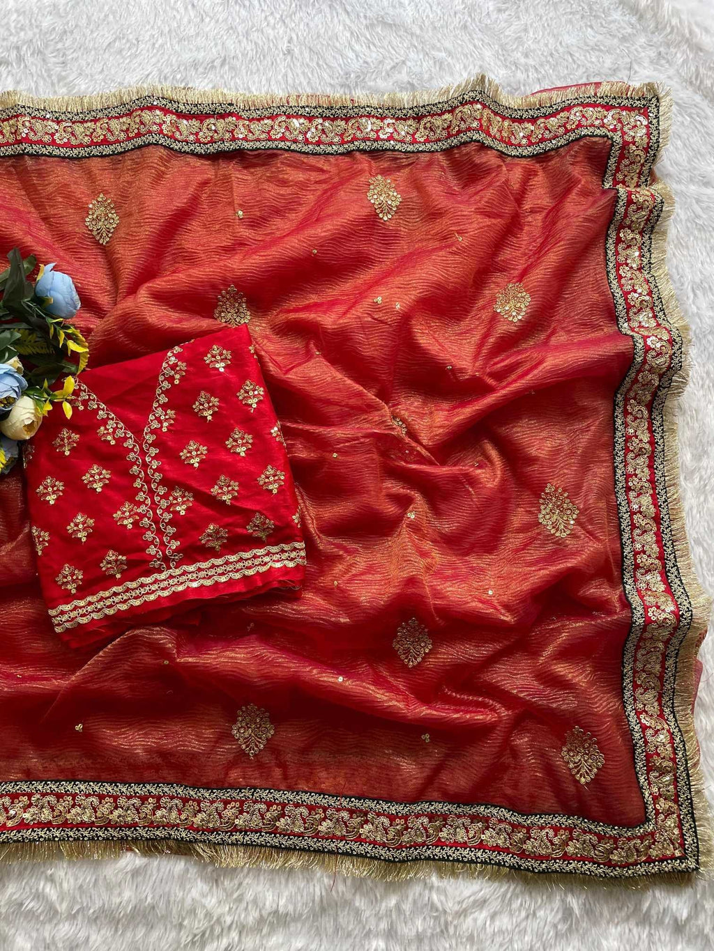 Agnika: The Fiery Saree