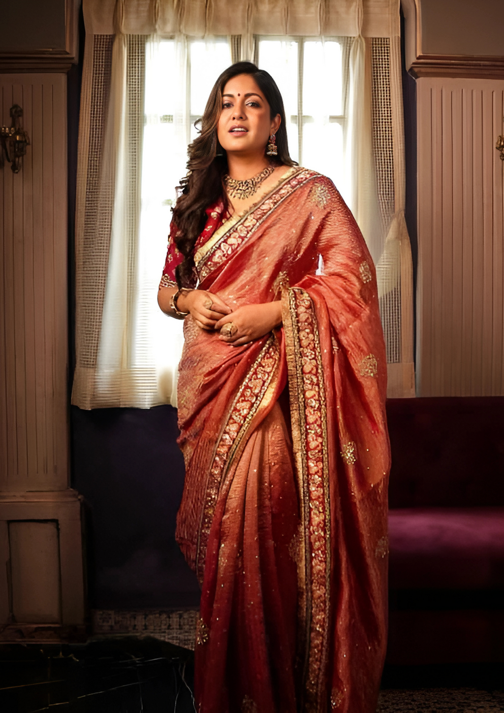 Agnika: The Fiery Saree