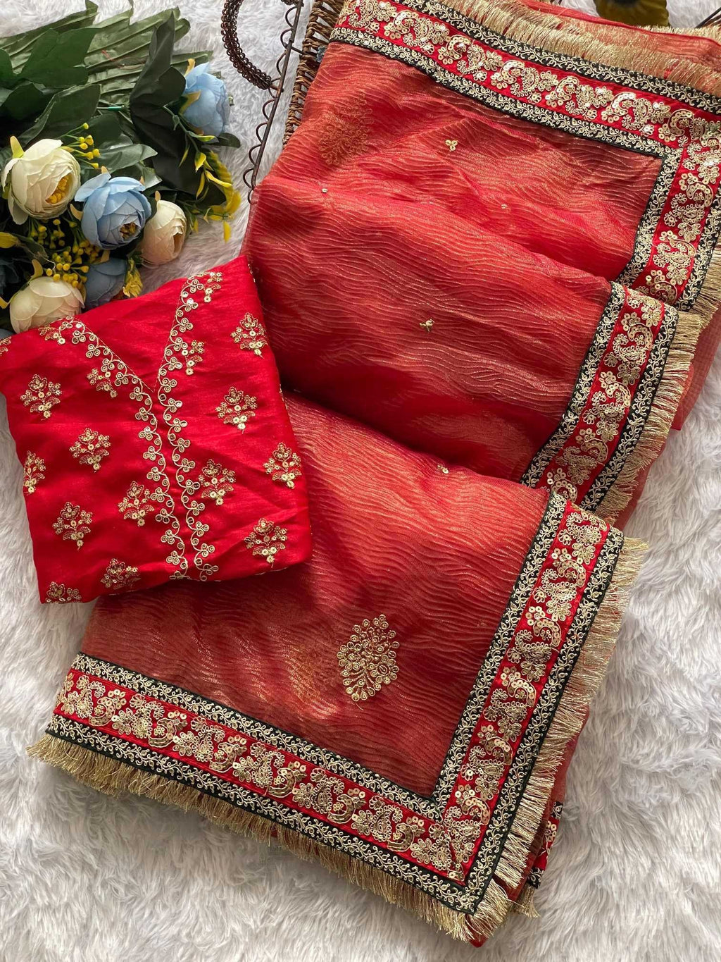 Agnika: The Fiery Saree