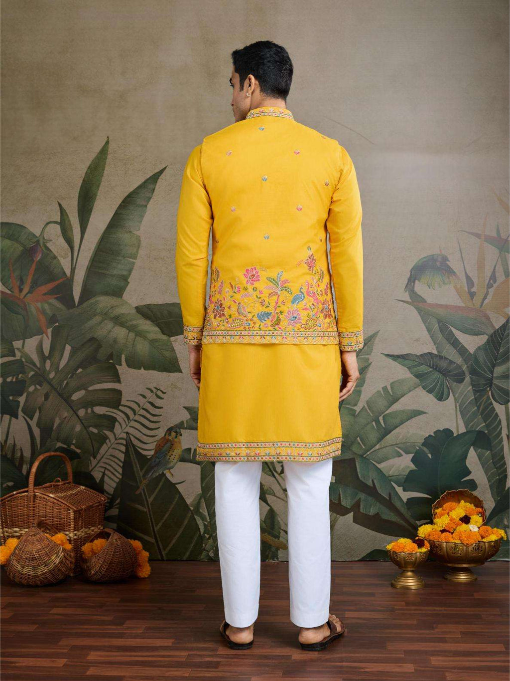 Marrygold: Embroidered Jacket Set